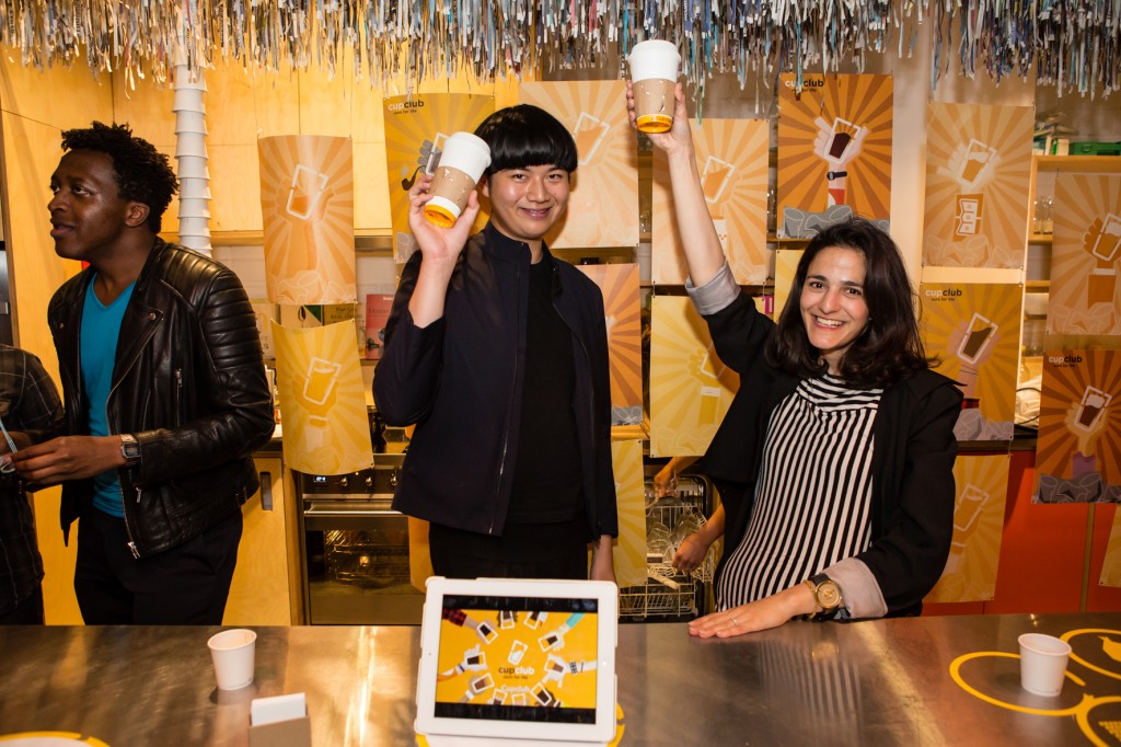 CupCLub launch during LDF 15 Image copyright Sophie Mutevelian